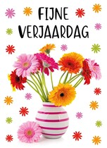 Fijne verjaardag