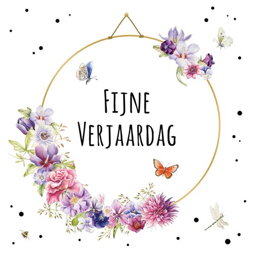 Fijne verjaardag