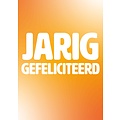 Jarig gefeliciteerd