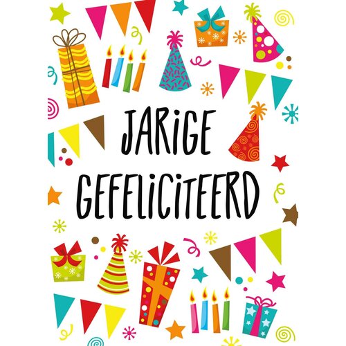 Jarige gefeliciteerd