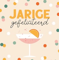 Jarige gefeliciteerd