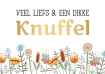 Veel liefs & een dikke knuffel