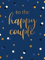 XL kaart -To the happy couple