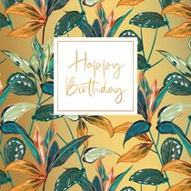 XL kaart - Happy birthday