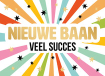 Nieuwe baan veel succes