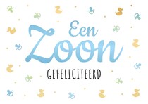 Een zoon