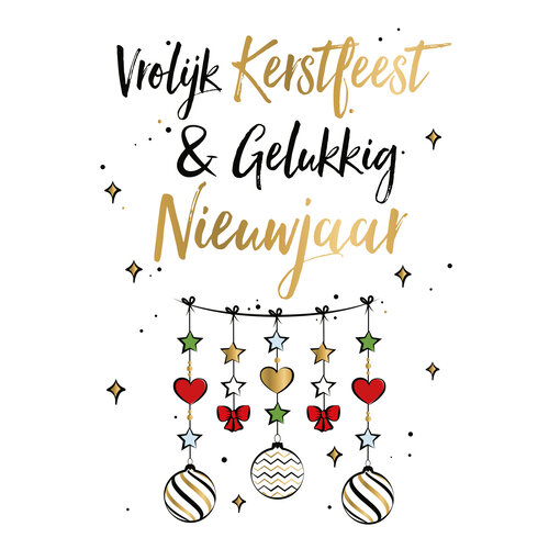 Vrolijk kerstfeest & gelukkig Nieuwjaar