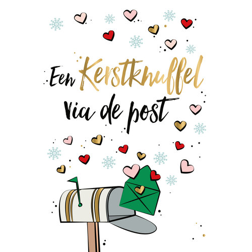 Een kerstknuffel via de post