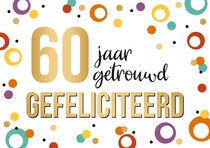 60 jaar getrouwd