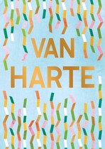 Van harte felicitatiekaart