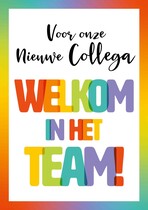 Welkom in het team!