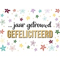 … jaar getrouwd