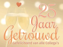 25 jaar getrouwd gefeliciteerd