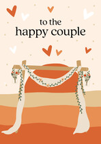 To the happy couple