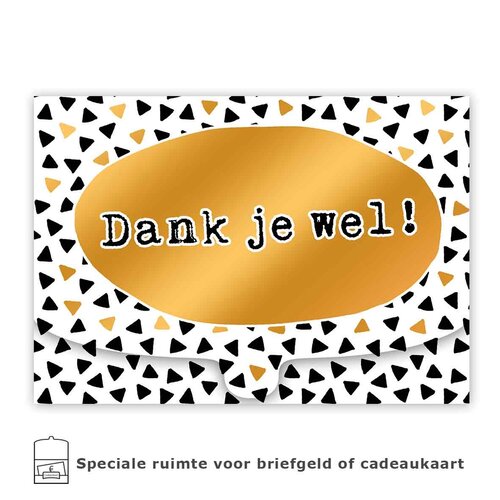 Cadeau-envelop - Dank je wel!