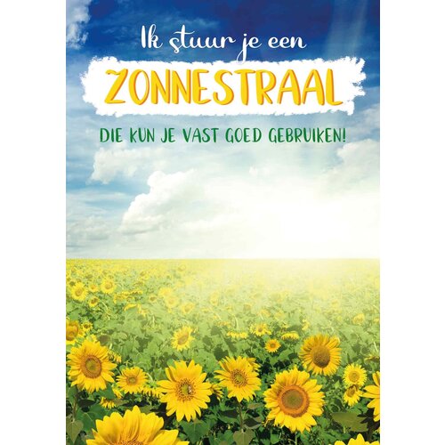 Ik stuur je een zonnestraal