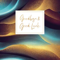 XL kaart - Goodbye & good luck