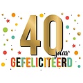 40 jaar gefeliciteerd