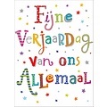 Fijne verjaardag van ons allemaal