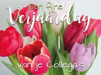 Fijne verjaardag van je collega's