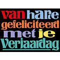 Van harte gefeliciteerd