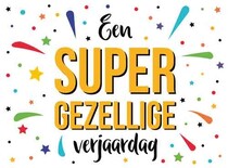 Een super gezellige verjaardag