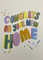 Congrats on your new home Verhuiskaart