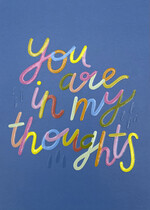 You are in my thoughts Sterktekaart