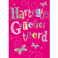 Hartelijk Gefeliciteerd