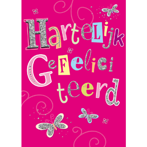 Hartelijk Gefeliciteerd