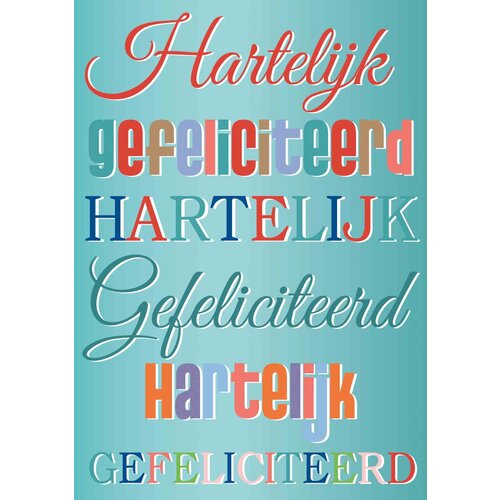 Hartelijk gefeliciteerd