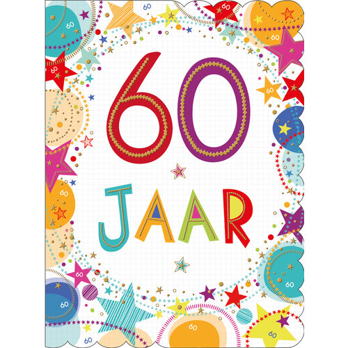 XL kaart - 60 Jaar