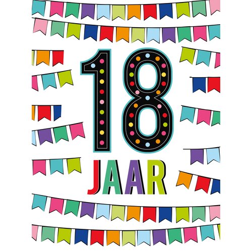 XL kaart - 18 jaar