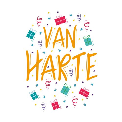 Van harte