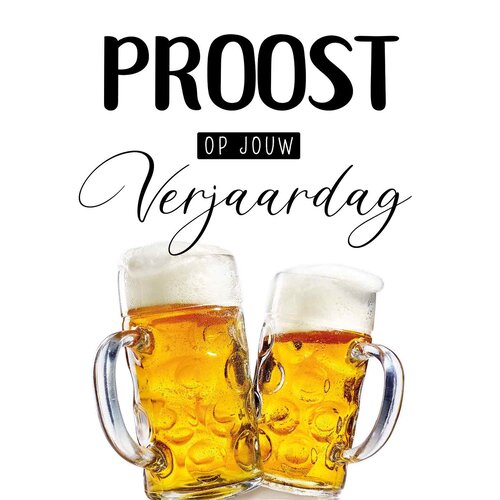 Proost op jouw verjaardag