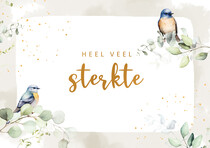 Heel veel sterkte condoleancekaart