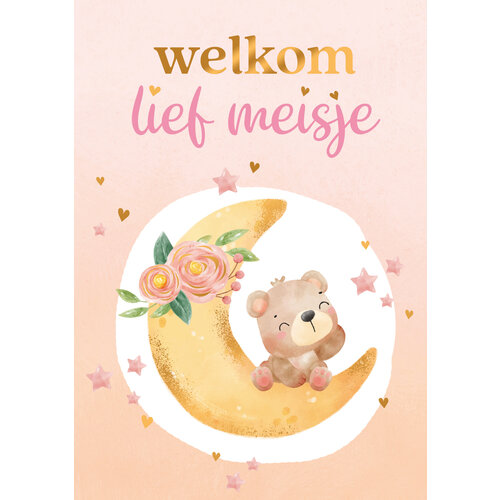 Welkom lief meisje