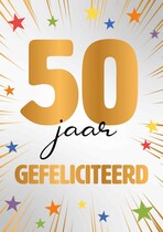 50 jaar gefeliciteerd