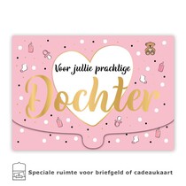 Cadeau-envelop - Voor jullie prachtige dochter