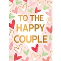 To the happy couple trouwkaart