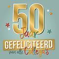 XL kaart - 50 Jaar gefeliciteerd