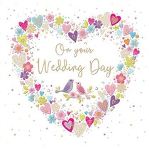 XL kaart - On your wedding day