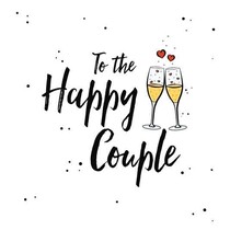 XL kaart - To the happy couple