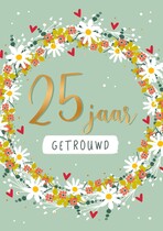 25 jaar getrouwd