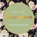 Voor het bruidspaar