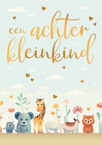 Een achterkleinkind Geboortekaartje