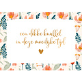 Een dikke knuffel in deze moeilijke tijd condoleancekaart