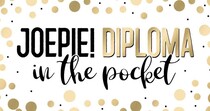 Joepe! Diploma in the pocket Geslaagd kaart