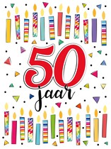 XL kaart - 50 jaar