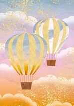 Luchtballonnen Blancokaart